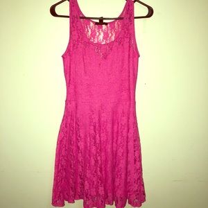 Hot pink dress by Material Girl